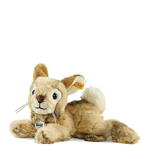 Steiff 080050 Dormili 32 braun gefleckt liegend Hase, 32 cm