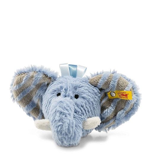 Steiff 240522 Soft Cuddly Friends Earz Elefant Rassel, blau