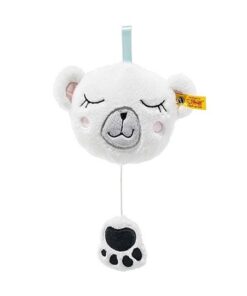 Steiff 241321 Soft Cuddly Friends Iggy Eisbär Spieluhr
