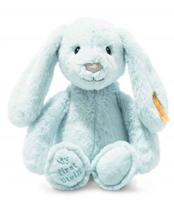 Steiff 242335 Soft Cuddly Friends My First Hoppie Hase, hellblau