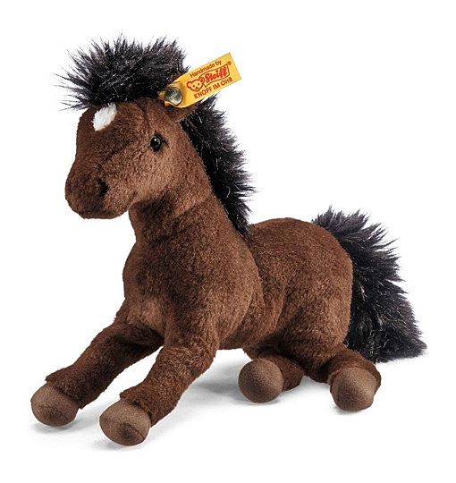 Steiff-Pferd-Hanno Hannoveraner - 22 cm -braun 280351