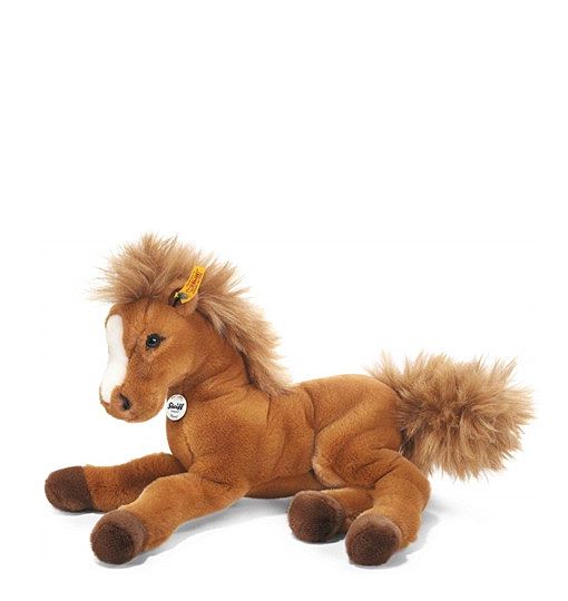 Steiff Kuscheltier Fenny Schlenker-Holsteiner, Pferd, 35 cm, Hellbraun, 070082