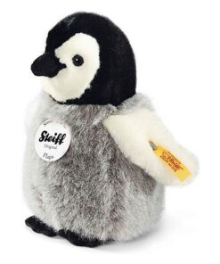 Steiff Kuscheltier Pinguin Flaps, 16 cm, Mehrfarbig, 057144