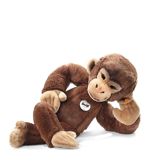 Steiff Kuscheltier Schimpanse Jocko, 70 cm, Braun, 064685