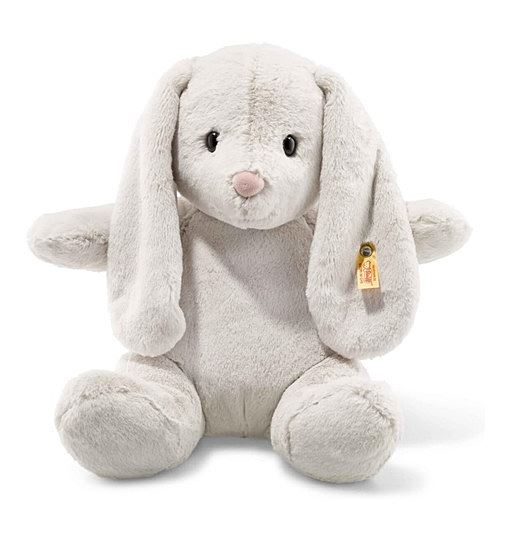 Steiff Tilda Hase - 20 cm - Plüschhase mit Schlappohren - Kuscheltier für Kinder - Soft Cuddly Friends - beweglich & waschbar - rosa 080616