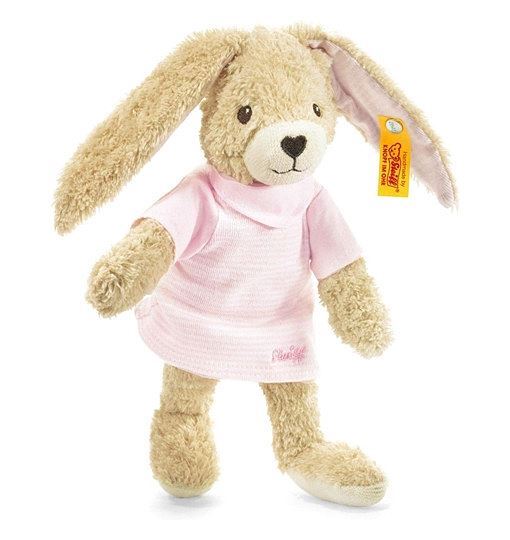 Steiff Unisex Hoppel 20 Rosa Hase, Rosa