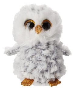 TY Beanie Boos Eule Owlette grauweiß 15 cm ‎37201