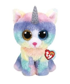 TY Beanie Boos Katze Heather mehrfarbig 24 cm 36454