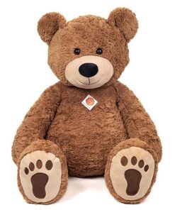 Teddy Hermann 91321 Teddy braun mit Tatzen 75 cm