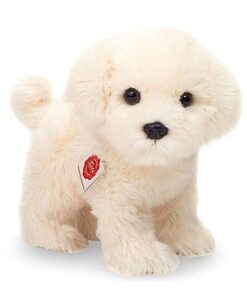 Teddy Hermann 91960 Hund Malteser Welpe stehend 23 cm