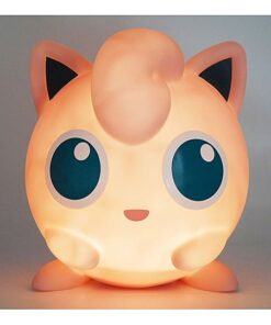 Teknofun 811362 Leuchtfigur Jigglypuff Pokemon Pummeluff LED Lamp-25CM, Pink