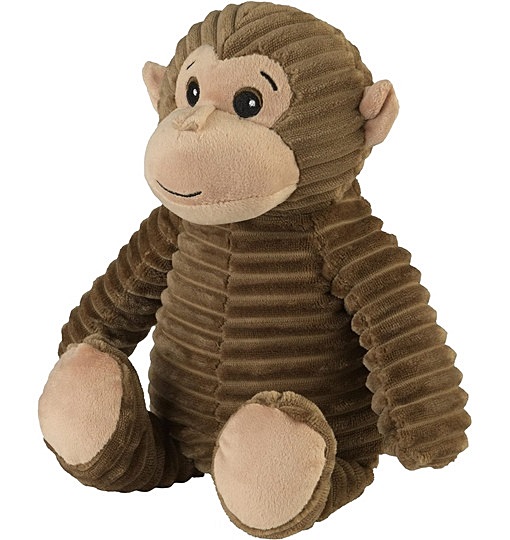 Warmies® PURE Wärmekissen Kuscheltier Affe 33 cm Füllung herausnehmbar