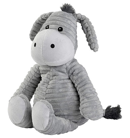 Warmies® PURE Wärmekissen Kuscheltier Esel 33 cm Füllung herausnehmbar
