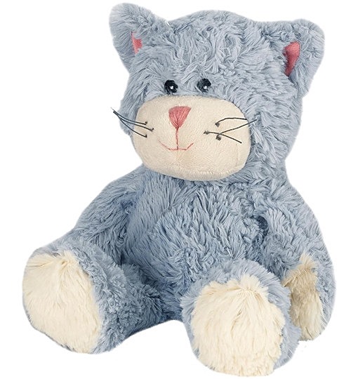Warmies® Wärmekissen Kuscheltier Blaue Katze 25 cm