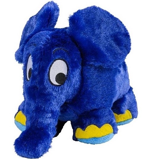 Warmies® Wärmekissen Kuscheltier Blauer Elefant 25 cm