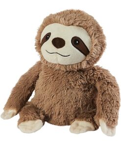 Warmies® Wärmekissen Kuscheltier Braunes Faultier 22 cm
