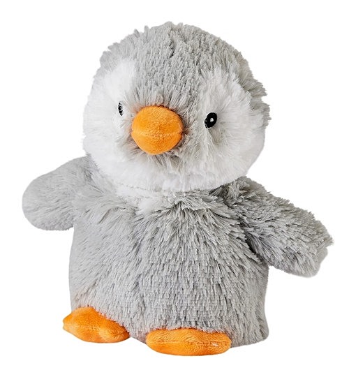 Warmies® Wärmekissen Kuscheltier Grauer Pinguin 17 cm
