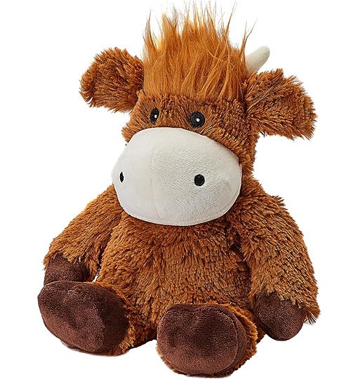 Warmies® Wärmekissen Kuscheltier Hochlandrind 23 cm