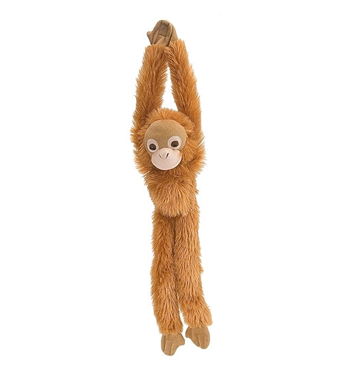 Wild Republic 14469 15254 Hanging Monkey Orang Utan Plüsch Affe, 51 cm