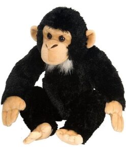 Wild Republic 15310 Republic 16521 Chimpancé de Peluches Plüsch Schimpanse, Cuddlekins Kuscheltier, Plüschtier, 30 cm
