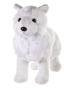 Wild Republic 20072 Cuddlekins, Arctic Wolf 33cm