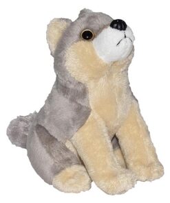 Wild Republic Wild Calls Wolf, Elektronisches Kuscheltier, 20 cm