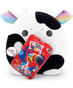 Zuru Snackles Kuscheltier Daisy die Kuh mit Froot Loops 35 cm
