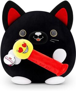Zuru Snackles Kuscheltier Katze Luna mit PEZ Stange 35 cm
