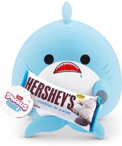 Zuru Snackles Kuscheltier Seth der Hai mit Hershey Cookie n Cream 40 cm