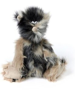 sigikid 39736 Bär ACH Good! EditonBeastsTown ,Beige Schwarz Bär,38x16x14cm