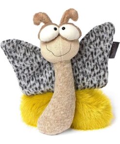 sigikid 39858 Plüschtier Happy Day, BeastsTown beige gelb Schmetterling 29cm
