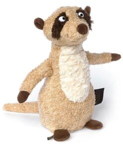 sigikid 39877 Plüschtier Muru, BeastsTown beige weiß Erdmännchen 31cm