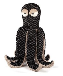 sigikid 39901 Plüschtier Deep Water Dandy XXL, BeastsTown schwarz grau Octopus 80 cm