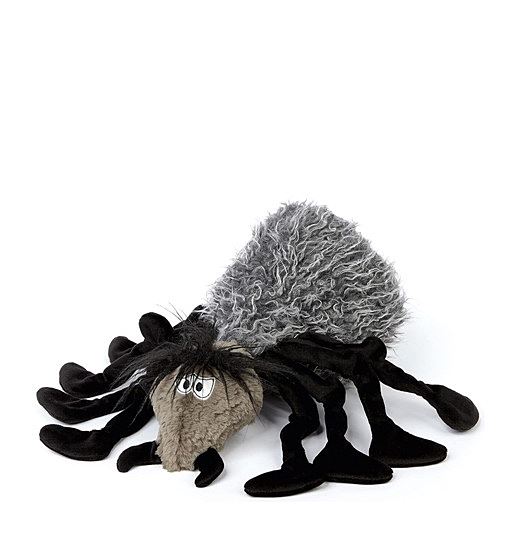 sigikid 42821 Spinne Brigitt Igitt,BeastsTown,Grau Schwarz Spinne,36x20x16cm